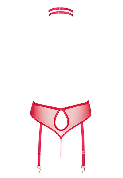 Adelaide red bodysuit