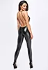 Backless Wetlook Catsuit Mirage