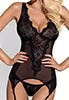 Basque lace Emperita Black