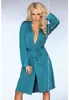 Beautiful blue lace Robe and belt