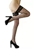 Black stay up fishnet stockings