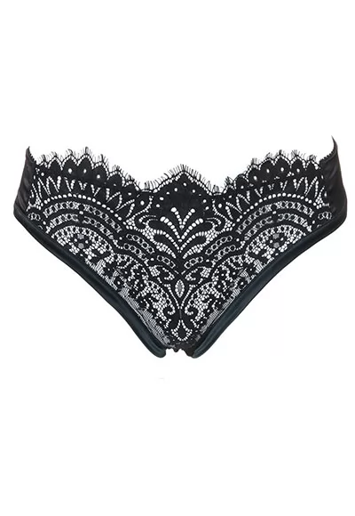 Black Swan black lace Brief