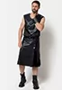 Ingvald faux leather tank top