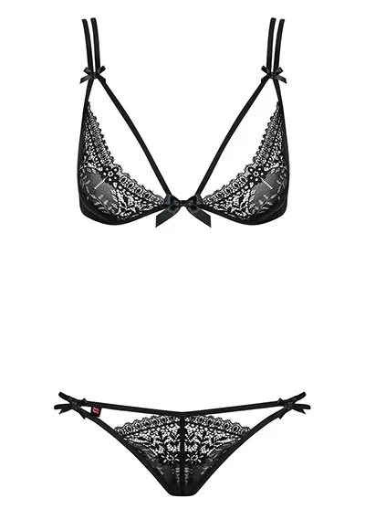 Lingerie lace set 2 pcs Intensa Black