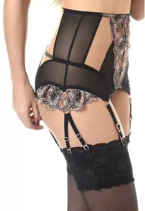 Luxury Savannah Garter Belt