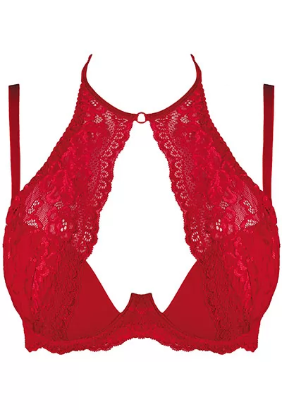 Red lace Bra