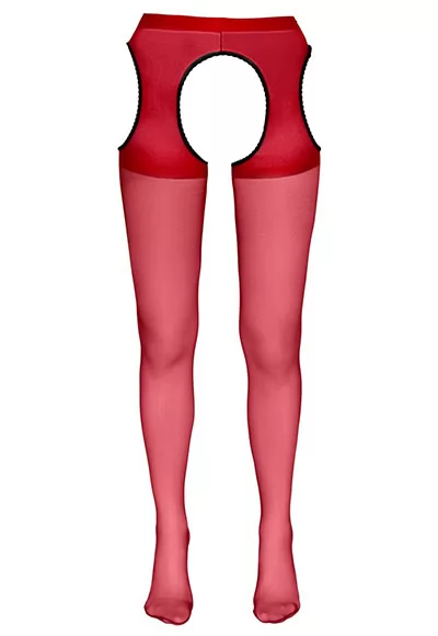 Red Suspender Tights