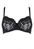 Rivoli black Underwired Bra