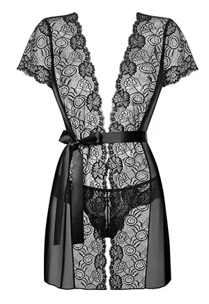 Robe lace Alluria Black