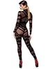 Sexy catsuit zipped Bondesque