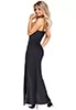 Shimmering sexy long dress