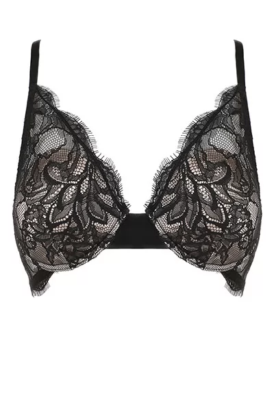 Valse black triangle Padded Bra