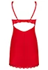 Amor Cherris red Chemise and thong