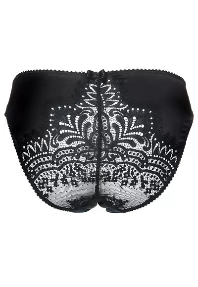 Black Swan black lace Brief