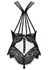 Black Swan black thong Bodysuit