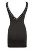 Bodycon Plunging Neck Mini Dress