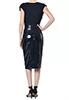 Plume pencil vinyl skirt