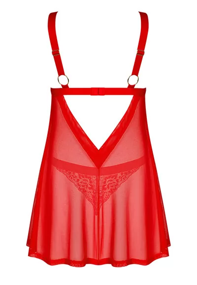 Elianes red Babydoll and Thong