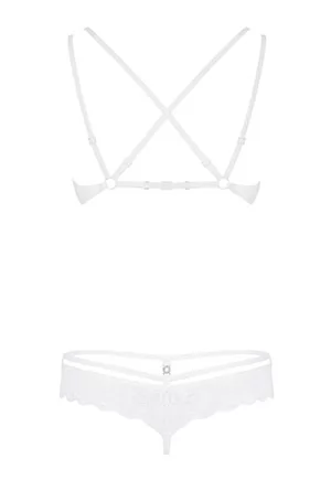 Lace Bra set 2 pcs White 860