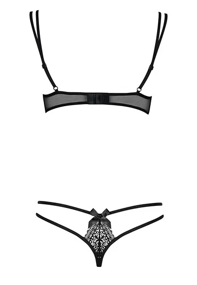 Lingerie lace set 2 pcs Intensa Black