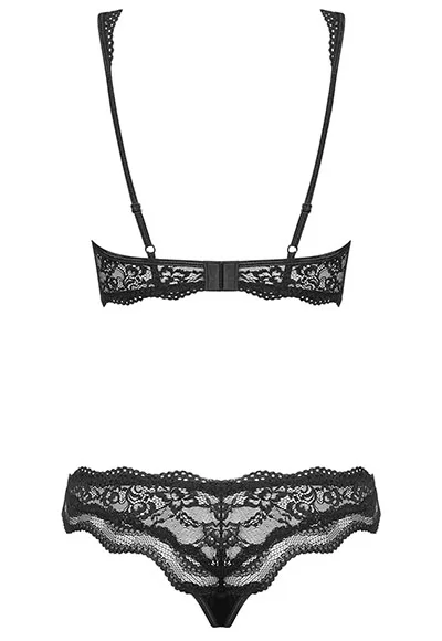 Lingerie lace set 2 pcs Luvae Black