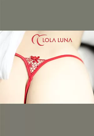 Luxury Roxanne red mini thong