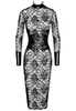 Noirelle lace corset dress