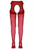 Red Suspender Tights