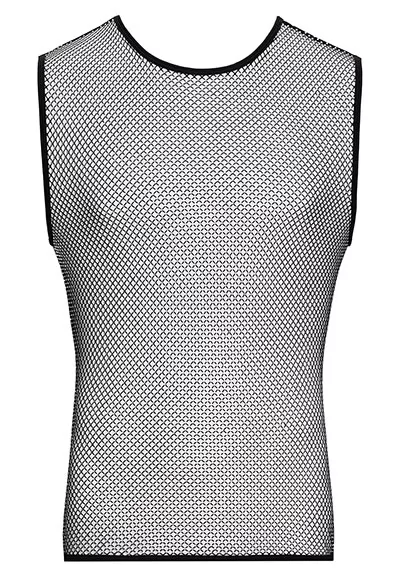 Rhinestone sleeveless t shirt for men