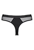 Rivoli black Thong