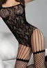 Sexy multi garter bodysuit tights Bodystockings