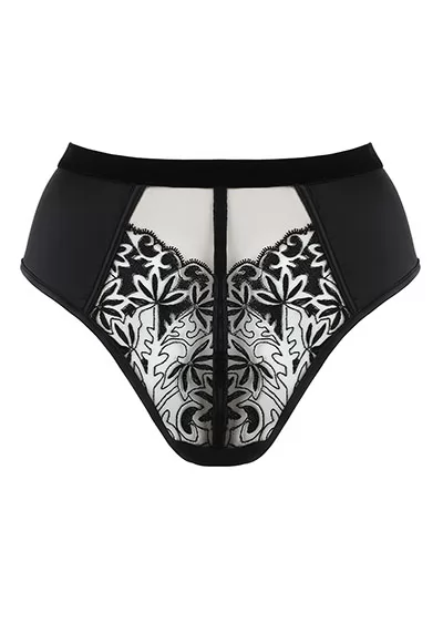 Tango black High Waisted Brazilian