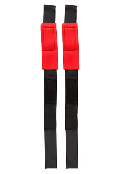 Thigh and wrist bondage