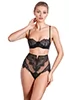 Black Swan black high waisted Brazilian Brief