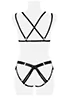 Bra garter belt nipple covers Set