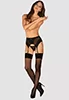 Chic Amoria black Garter Belt