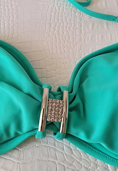 Maldives tanga bralette green bikini 2 pieces