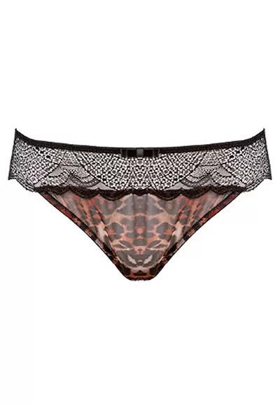 Wildcat black leopard Tanga
