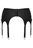 Matte look Suspender Belt