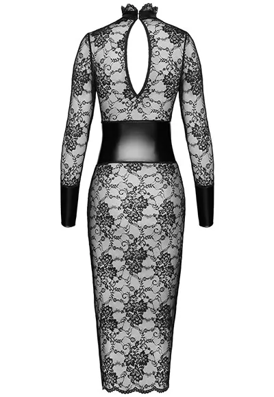 Noirelle lace corset dress