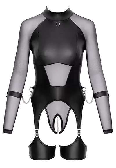 Provocative sexy fetish bodysuit