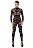 Sexy catsuit zipped Bondesque