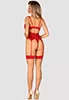 Amor Cherris red Basque and thong