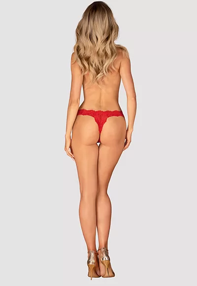 Amor Cherris red Thong