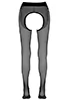 Black crotchless 20 Dn tights