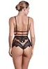 Black Swan black high waisted Brazilian Brief