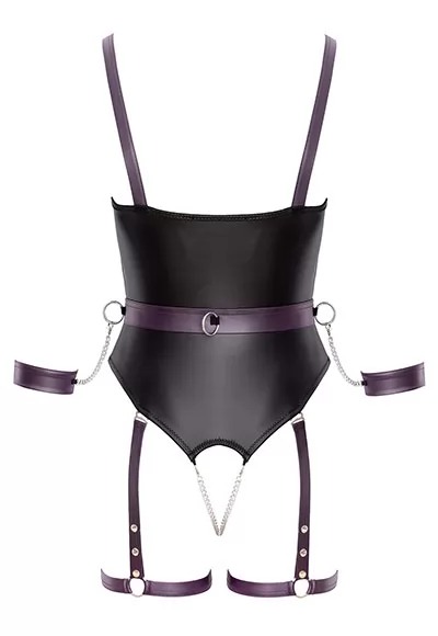Fetish body with straps