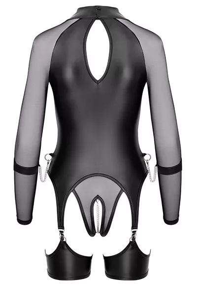 Provocative sexy fetish bodysuit