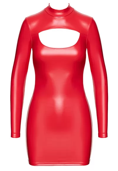Red bodycon mini dress Bombshell