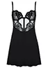 Valse black Babydoll